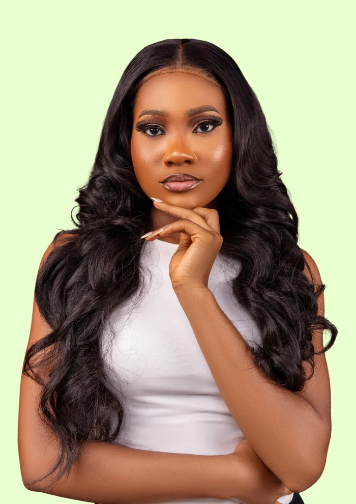 LUXURY WAVY LAYERED REMY WIG