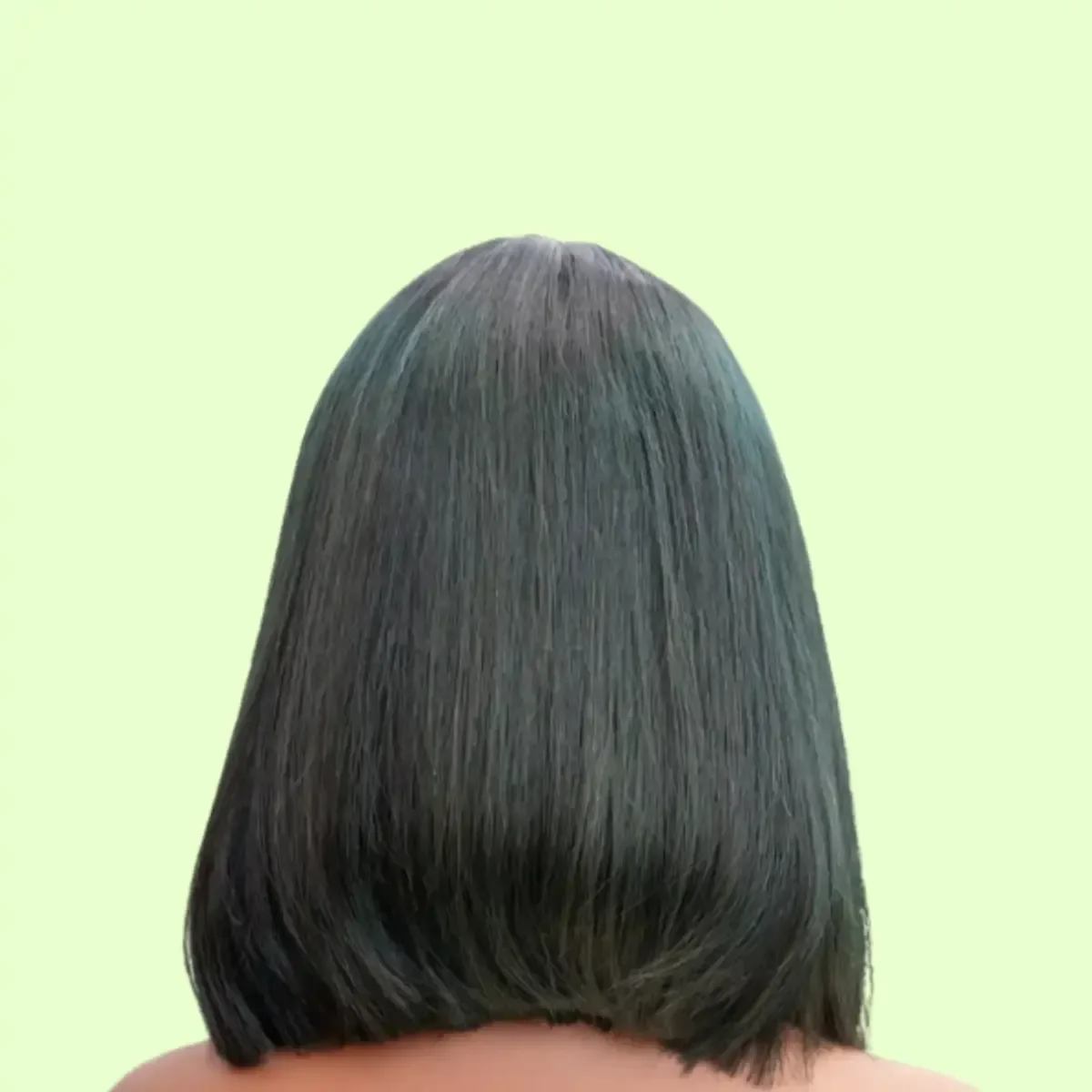 BONE STRAIGHT OMBRE DARK GREEN
