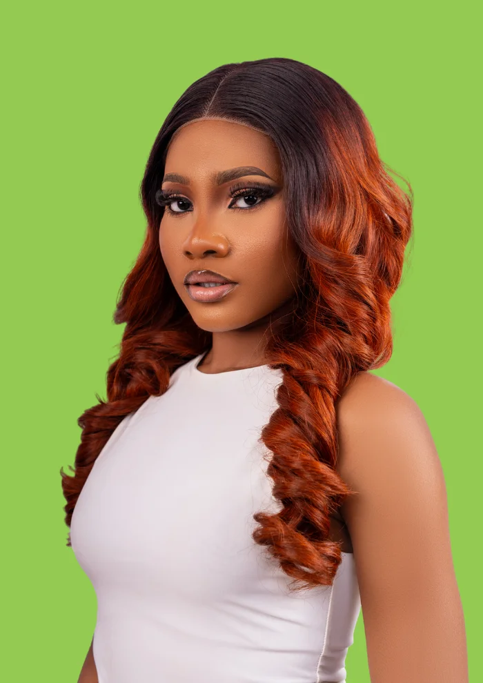 20-inch Vietnamese Donor Curly Wig | 5X5 HD Lace | 360g | Ginger Color