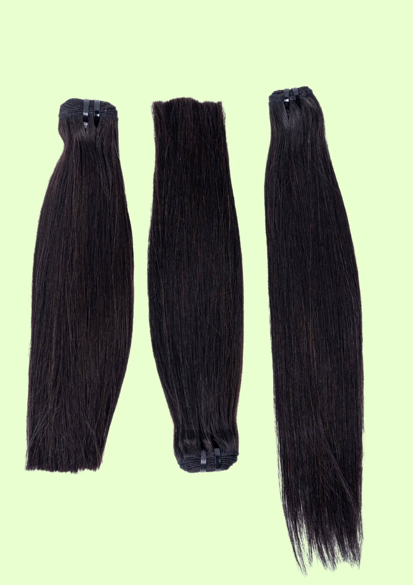 10-inch DD Vietnamese Bone Straight Bundle | 100g | Natural Black