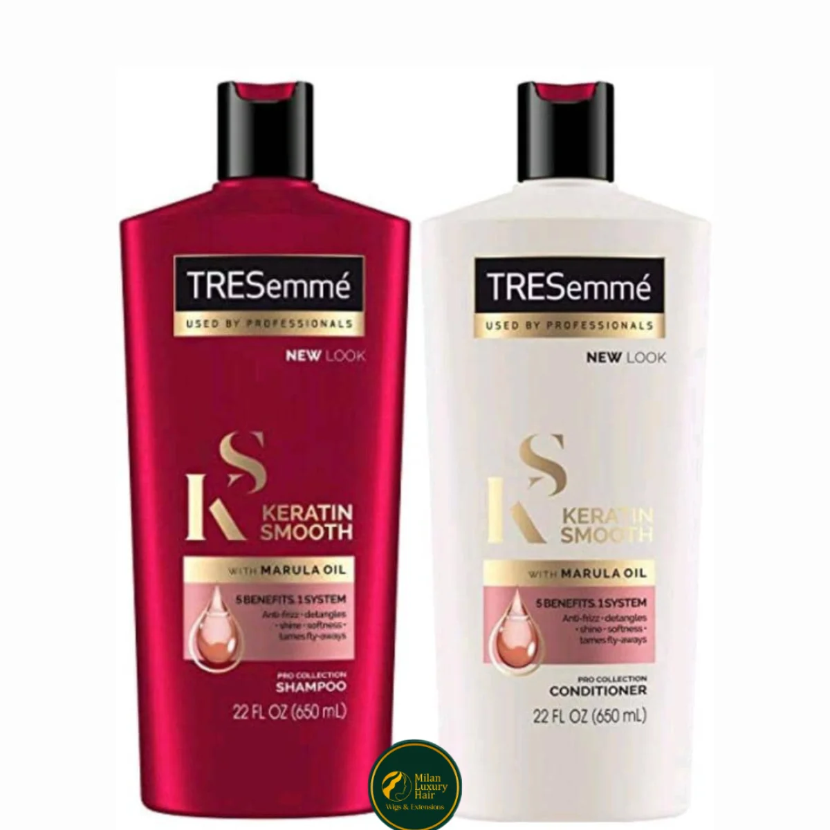 Shampoo and Conditioner Keratin Smooth