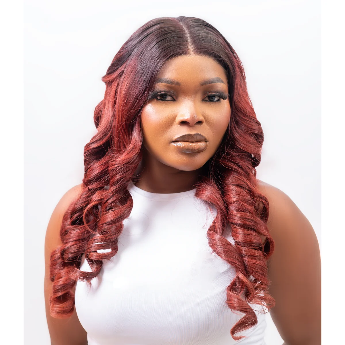 24-inch Vietnamese Donor Wavy Wig | 5X5 HD Lace | 360g | Brown 08