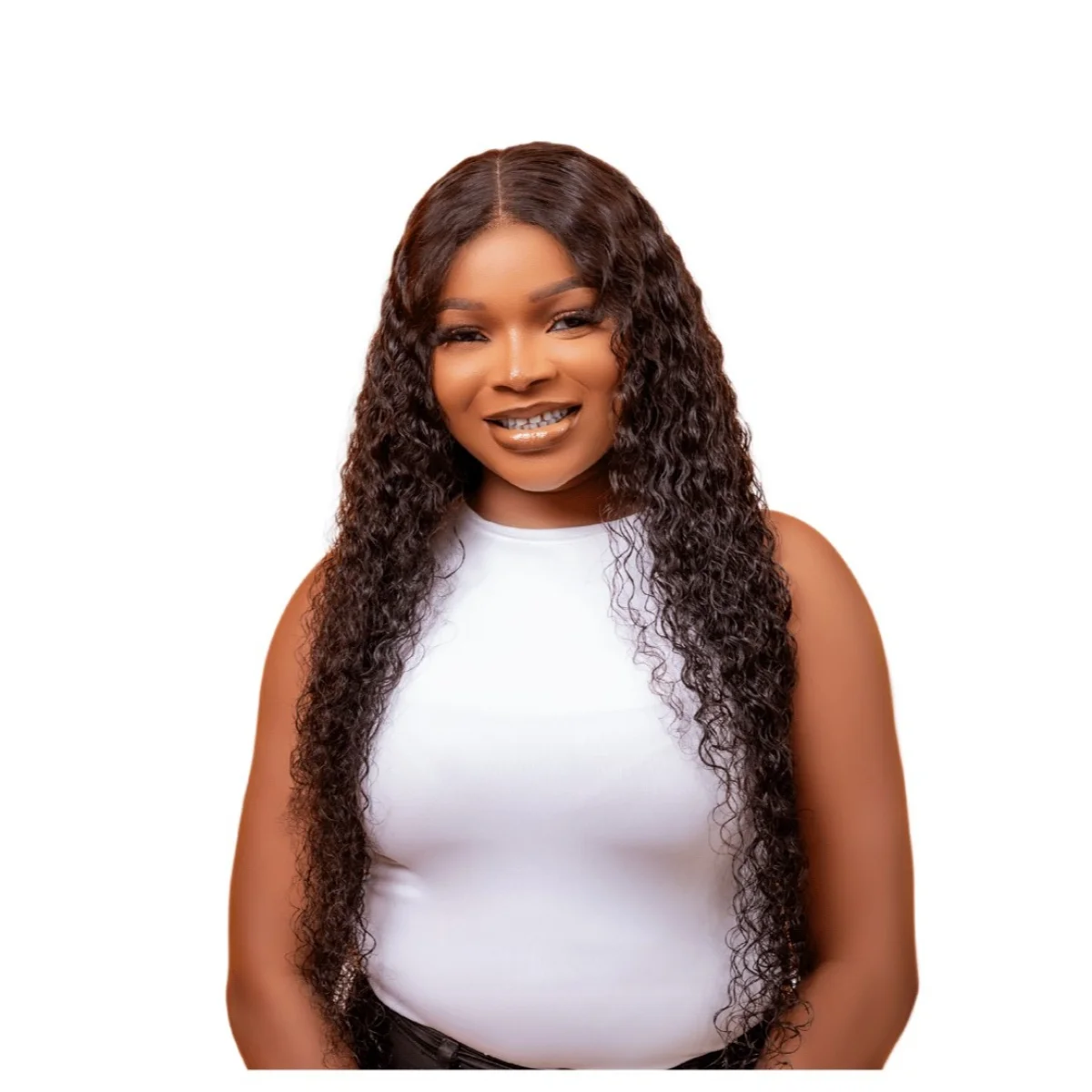 30-inch Raw Virgin Burmese Curly Wig | 5X5 HD Lace | 380g | Natural Black