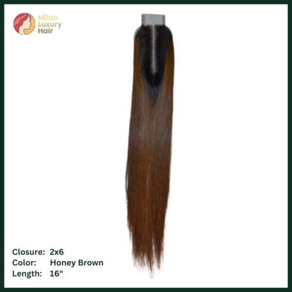 Honey Brown 14 to 18 inches 2x6